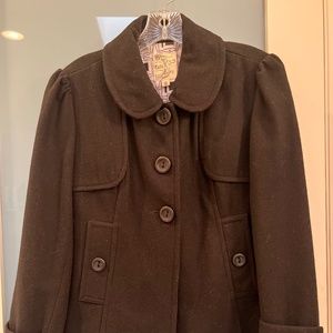 Tulle Brand Black Wool Blend Jacket